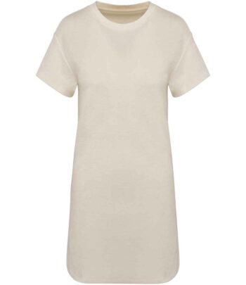 Native Spirit Ladies Terry Towel Dropped Shoulder T-Shirt Dress