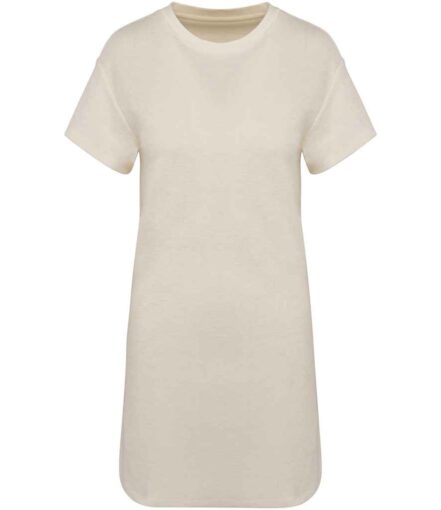 Native Spirit Ladies Terry Towel Dropped Shoulder T-Shirt Dress