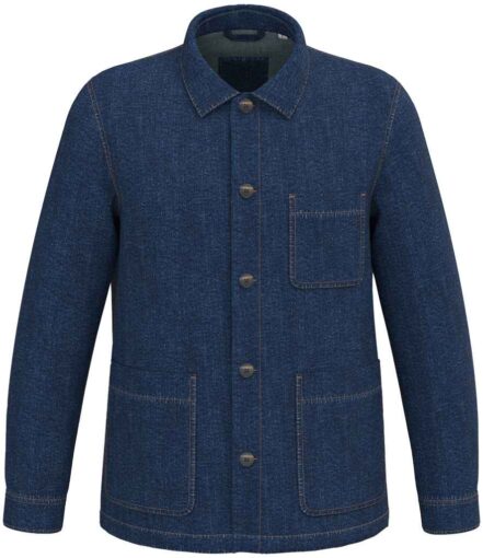Native Spirit Unisex Dropped Shoulder Denim Jacket