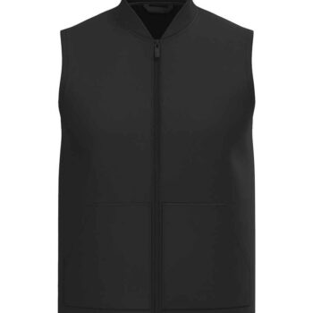 Native Spirit Unisex Twill Bodywarmer with Varsity Collar