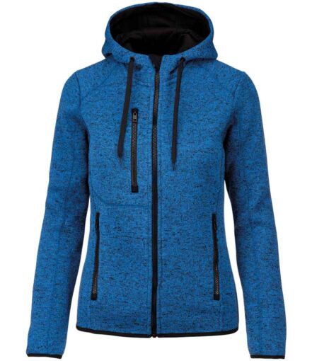 Proact Ladies Heather Hooded Jacket
