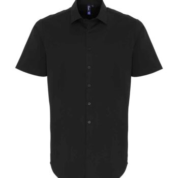 Premier Short Sleeve Stretch Fit Poplin Shirt