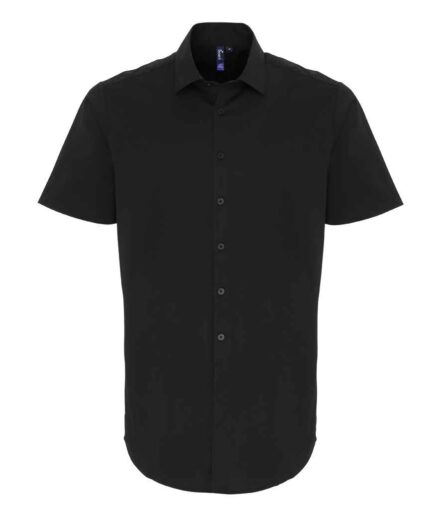Premier Short Sleeve Stretch Fit Poplin Shirt