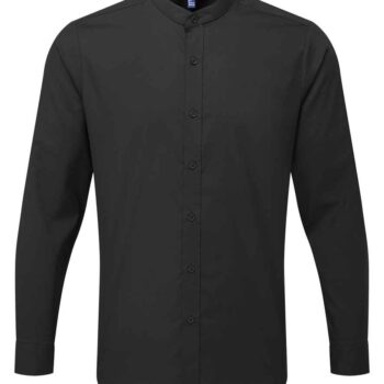 Premier Long Sleeve Grandad Shirt