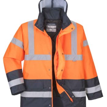 Portwest Hi-Vis Contrast Traffic Jacket