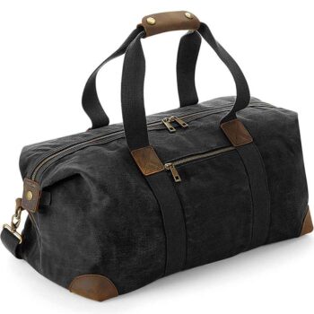 Quadra Heritage Waxed Canvas Holdall