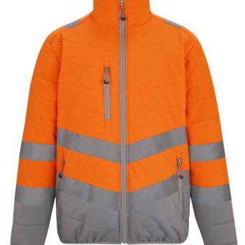 Regatta High Visibility Two Tone Thermal Baffle Jacket