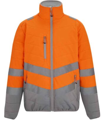 Regatta High Visibility Two Tone Thermal Baffle Jacket