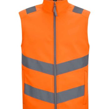 Regatta High Visibility Pro Contract Ablaze Soft Shell Bodywarmer