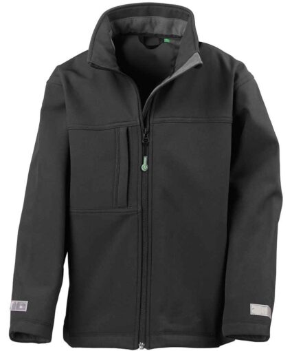 Result Recycled Kids Classic Three Layer Soft Shell Jacket