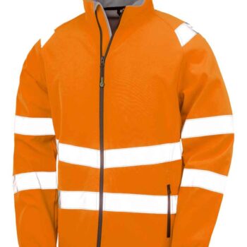 Result Recycled Printable Safety Soft Shell Jacket