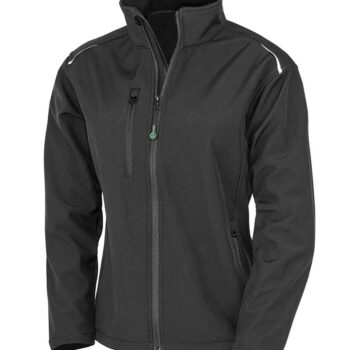 Result Recycled Ladies Three Layer Printable Soft Shell Jacket