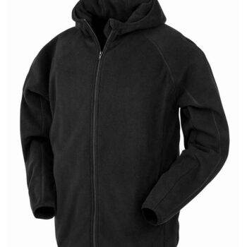 Result Recycled Hooded Micro Fleece Jacket