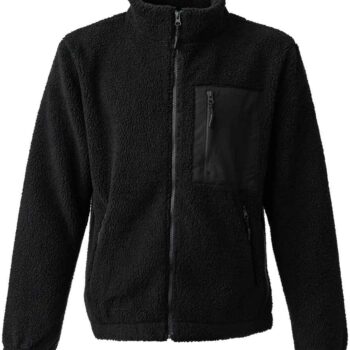 Ravine Unisex Full Zip Borg Fleece Jacket