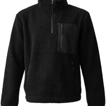 Ravine Unisex 1/4 Zip Borg Fleece