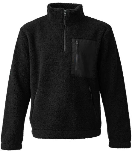 Ravine Unisex 1/4 Zip Borg Fleece
