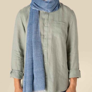 Spasso Blue Lines Scarf
