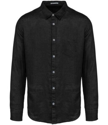 Spasso Long Sleeve Linen Shirt