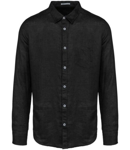 Spasso Long Sleeve Linen Shirt