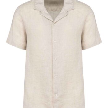 Spasso Short Sleeve Linen Shirt
