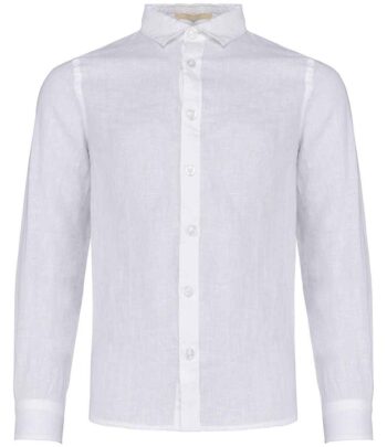 Spasso Kids Long Sleeve Linen Shirt