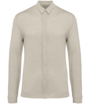 Spasso Long Sleeve Linen Shirt