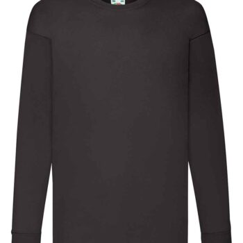 Fruit of the Loom Kids Long Sleeve Value T-Shirt