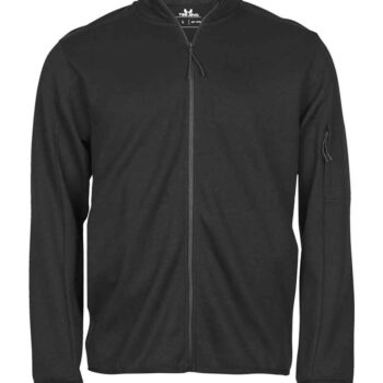 Tee Jays Athletic Full Zip Sweat Cardigan