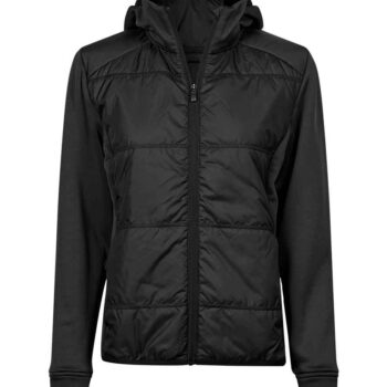 Tee Jays Ladies Hybrid-Stretch Hooded Jacket