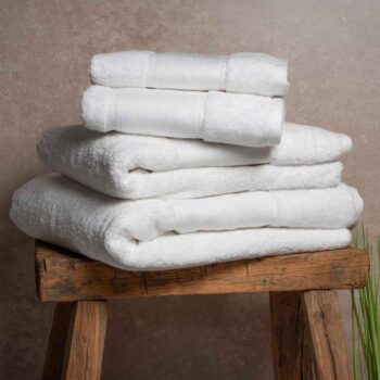 Towel City Organic Printable Border Bath Towel