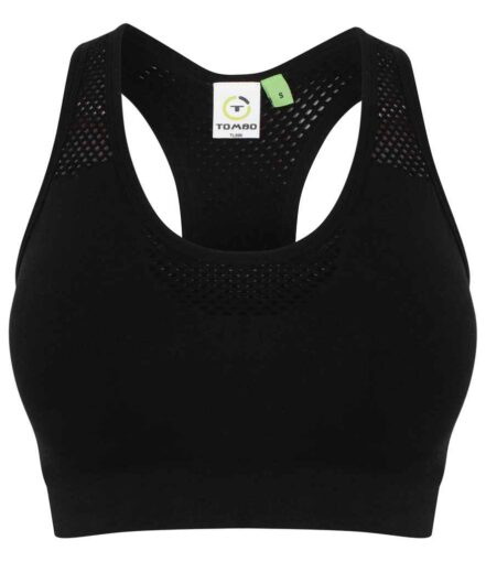 Tombo Ladies Seamless Crop Top