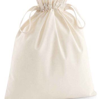 Westford Mill Organic Cotton Drawcord Bag