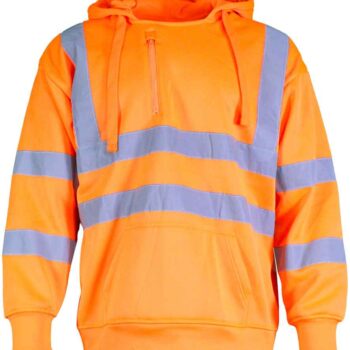 Warrior Hi-Vis Pull On Hoodie