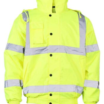 Warrior Hi-Vis Bomber Jacket