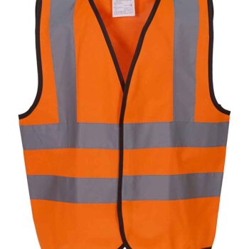 Yoko Kids Hi-Vis Two Band and Braces Waistcoat