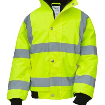 Yoko Kids Hi-Vis Bomber Jacket