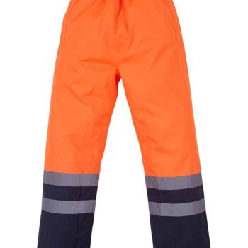 Yoko Hi-Vis Two Tone Waterproof Overtrousers